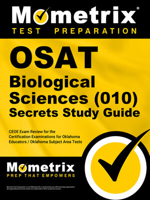 cover image of OSAT Biological Sciences (010) Secrets Study Guide